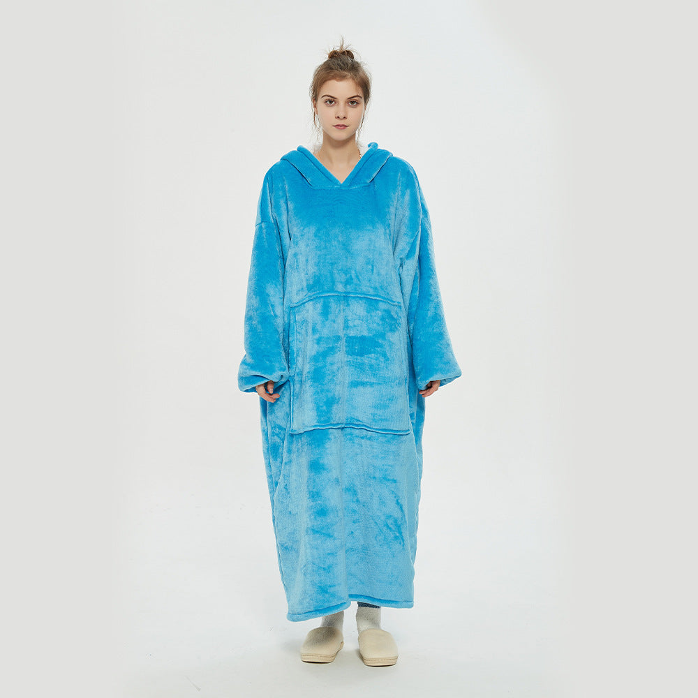 Women's Hooded Blanket Robe