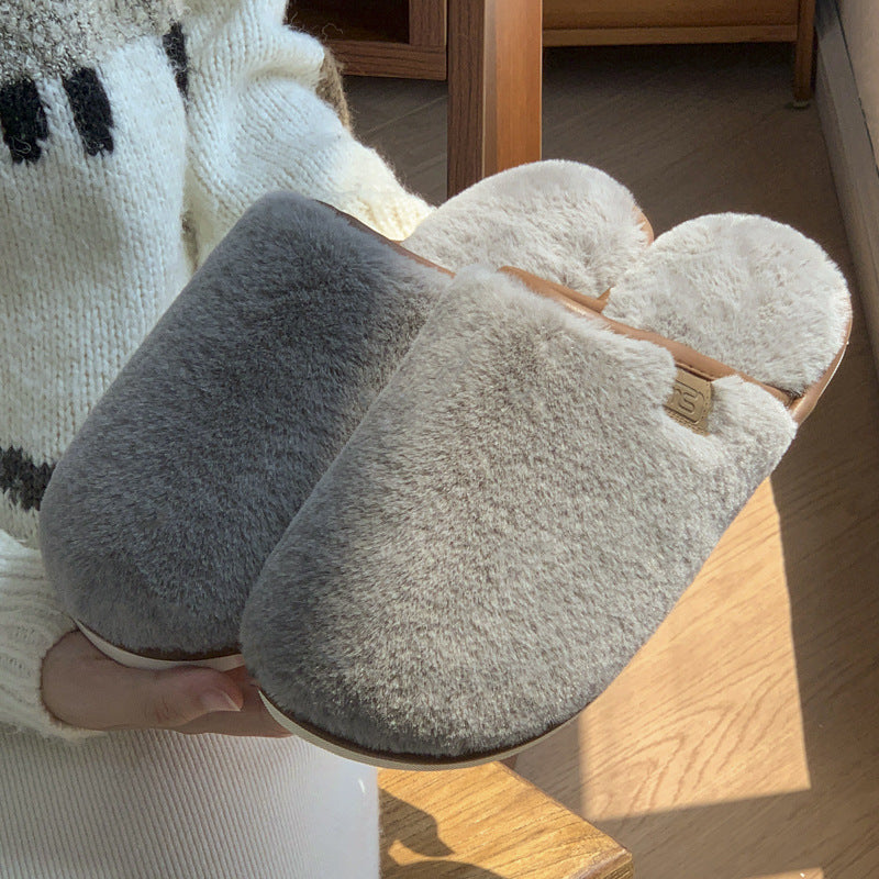 Plush Warm Non-slip Slippers