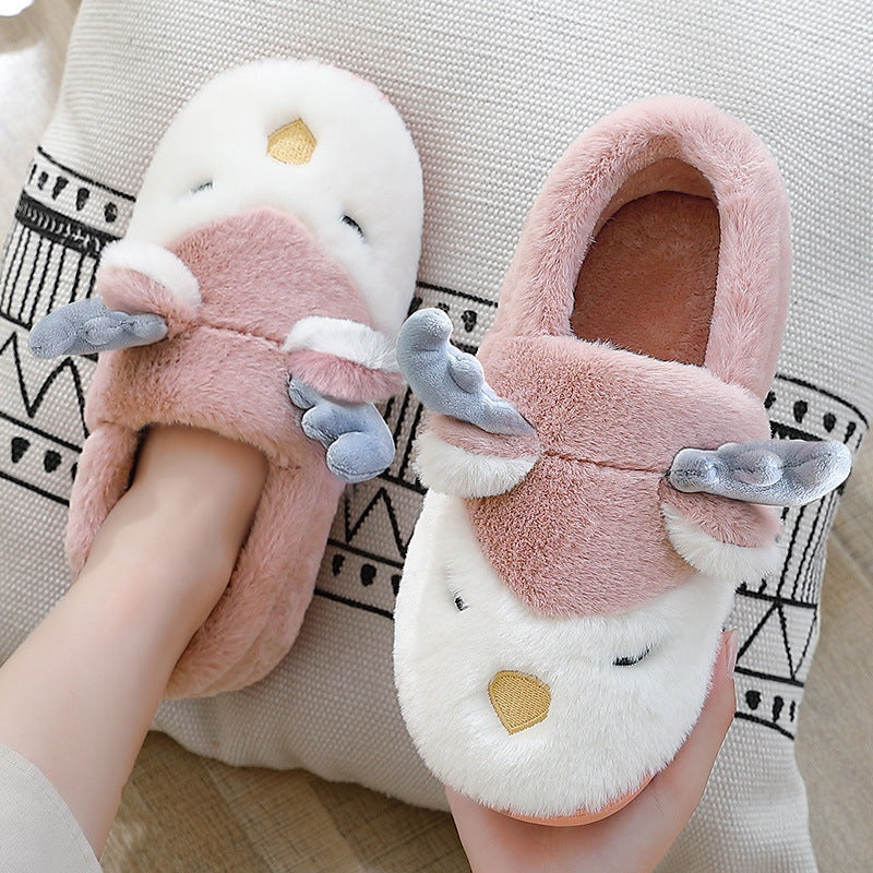 Plush Animal Home Slippers