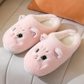 Plush Cute Cat Slippers