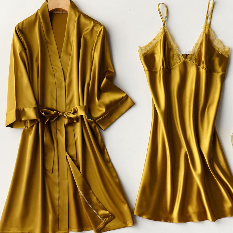 Two-piece Suspender Nightgown