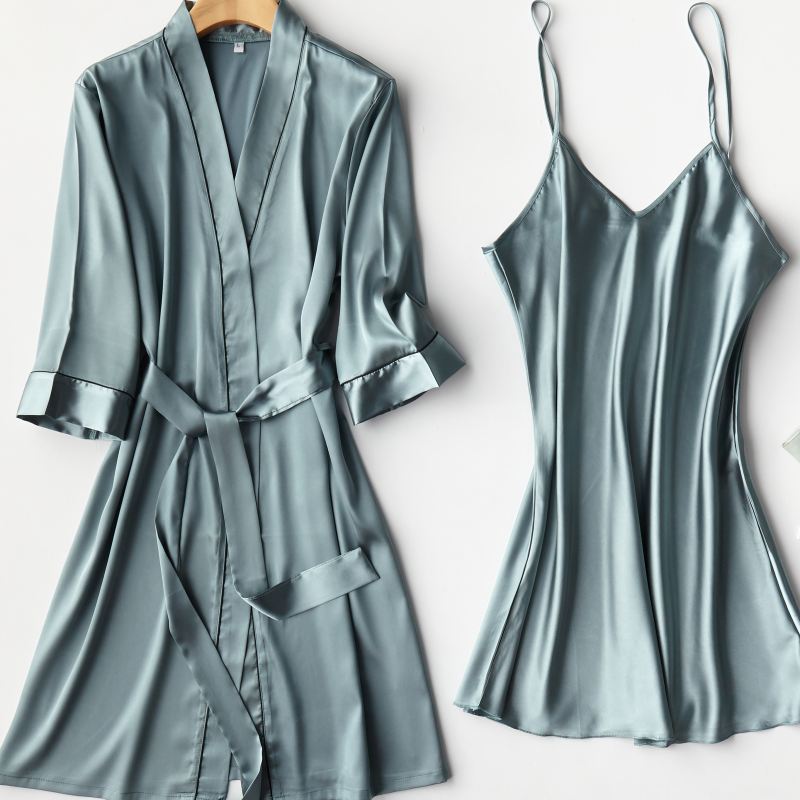 Two-piece Suspender Nightgown
