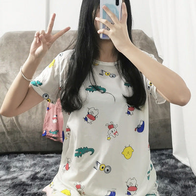 Ladies Cartoon Pajamas