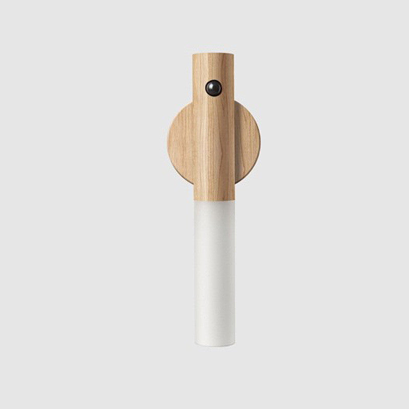 Wireless Auto LED USB Magnetic Wood Motion Sensor Light