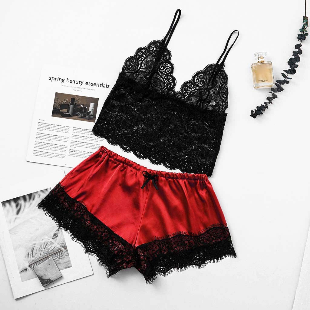Midnight Charm Sexy Lace Lingerie