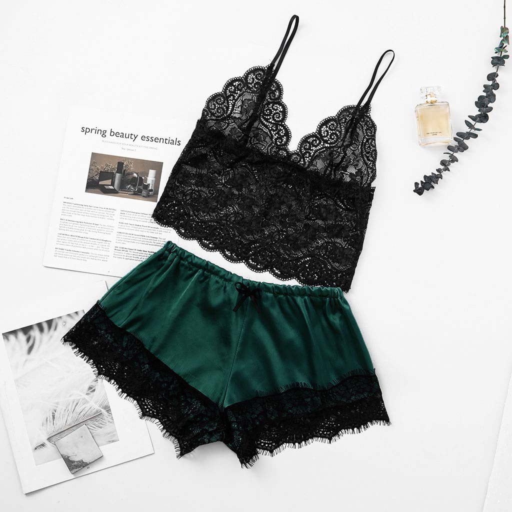 Midnight Charm Sexy Lace Lingerie