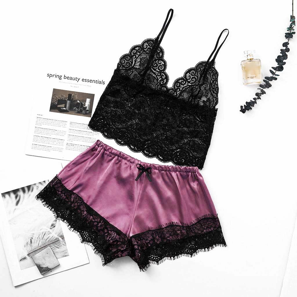 Midnight Charm Sexy Lace Lingerie