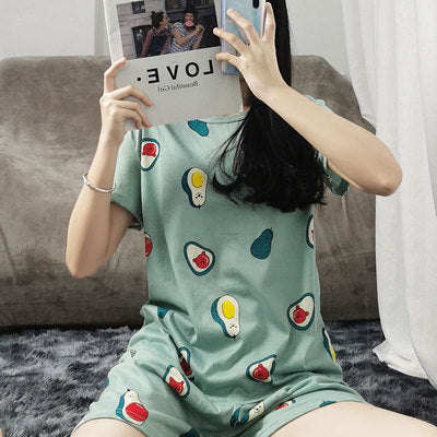 Ladies Cartoon Pajamas