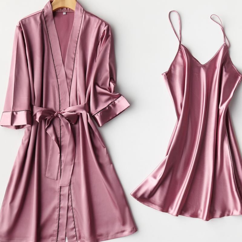 Two-piece Suspender Nightgown