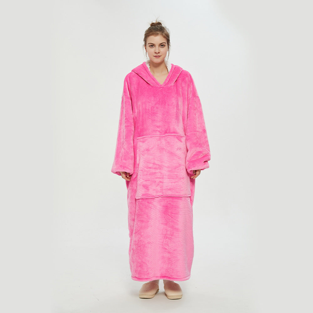 Women's Hooded Blanket Robe