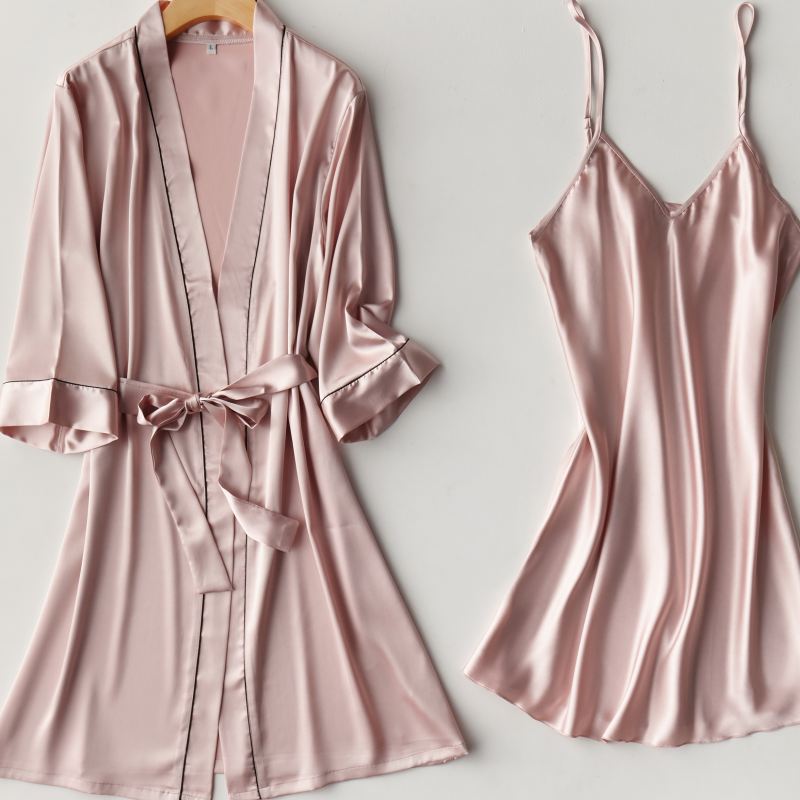 Two-piece Suspender Nightgown