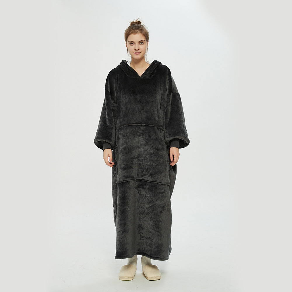 Women's Hooded Blanket Robe