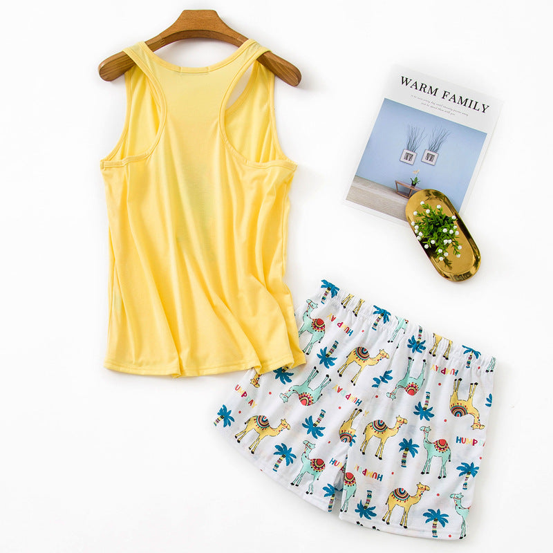 Graphic Pajama Set