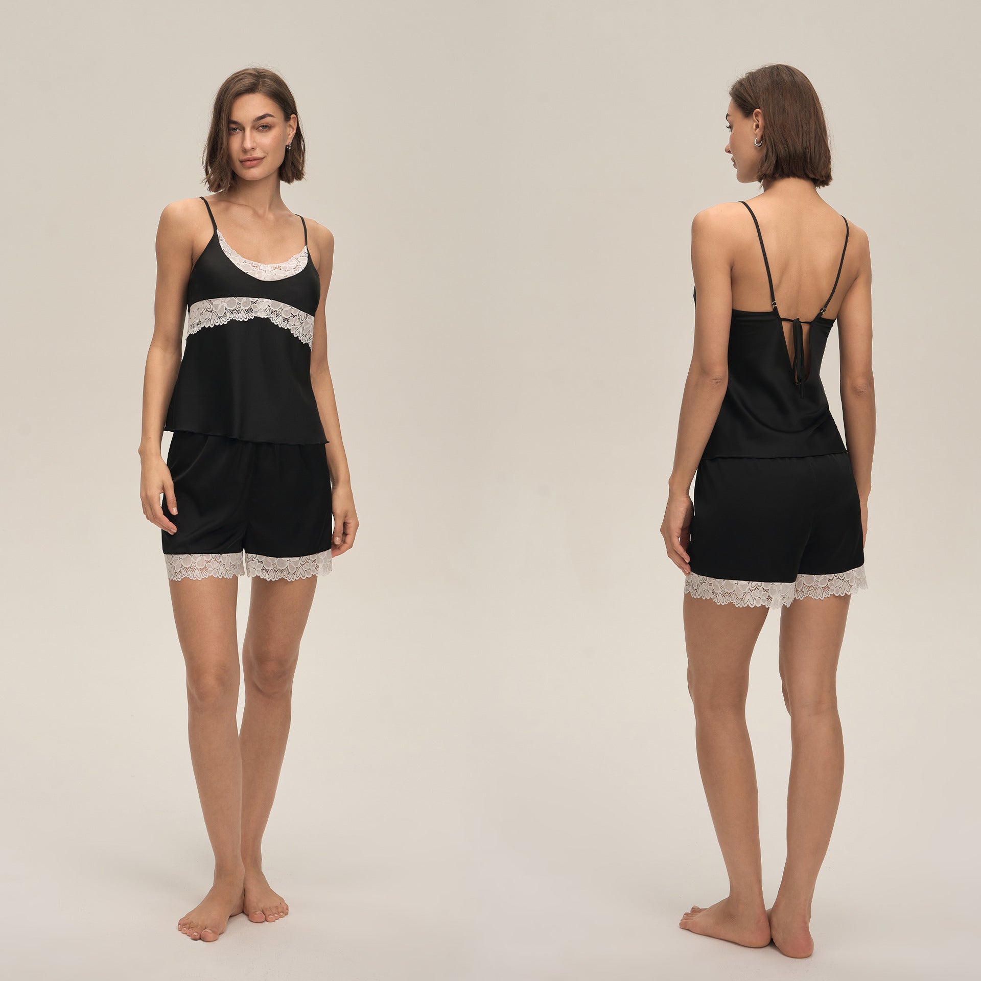 Two-Piece Shorts Pajama Loungewear Set