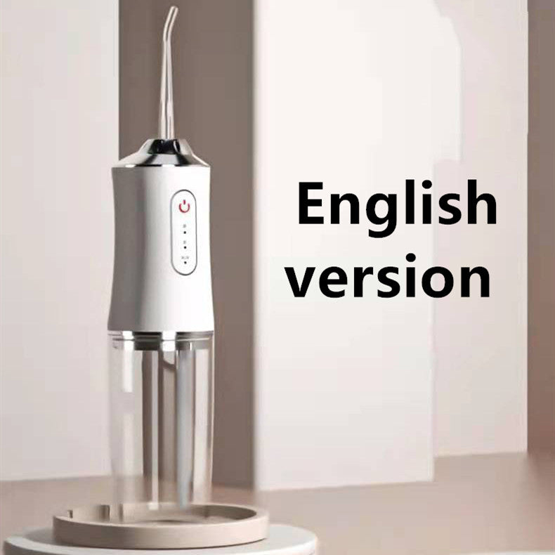 Oral Irrigator 3 Modes USB Rechargeable Water Floss Portable Dental Water Flosser Jet 240ml Dental Teeth Cleaner