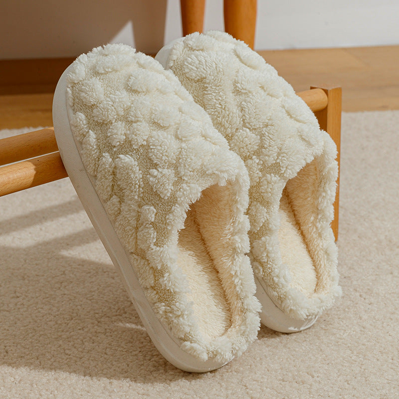 Soft Plush Cozy Fluffy Fleece House Shoes