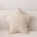 Shaped Cotton And Linen Striped Cushions