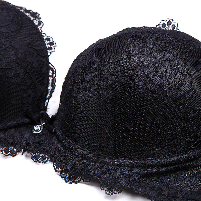 Ladies Sexy Suspender Lace Panties Set