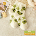 Mink Fur Socks Cartoon Animal Cute Warm Sleep