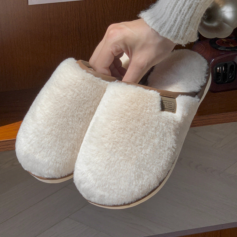 Plush Warm Non-slip Slippers