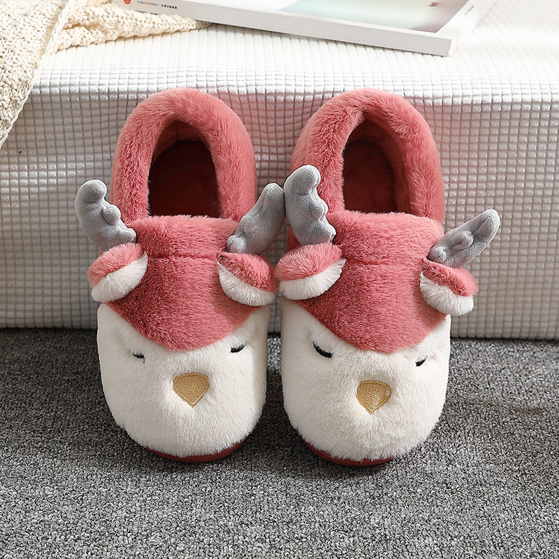 Plush Animal Home Slippers