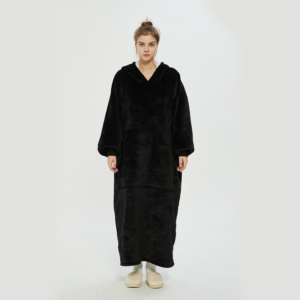 Women's Hooded Blanket Robe