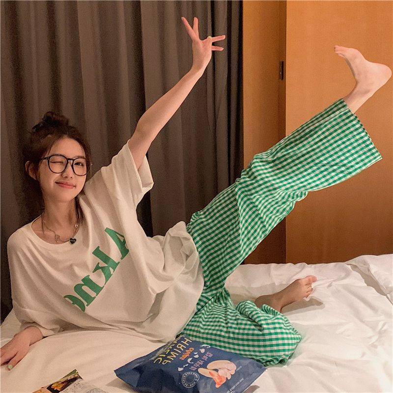 Cute Loose Printed Cartoon Pajama