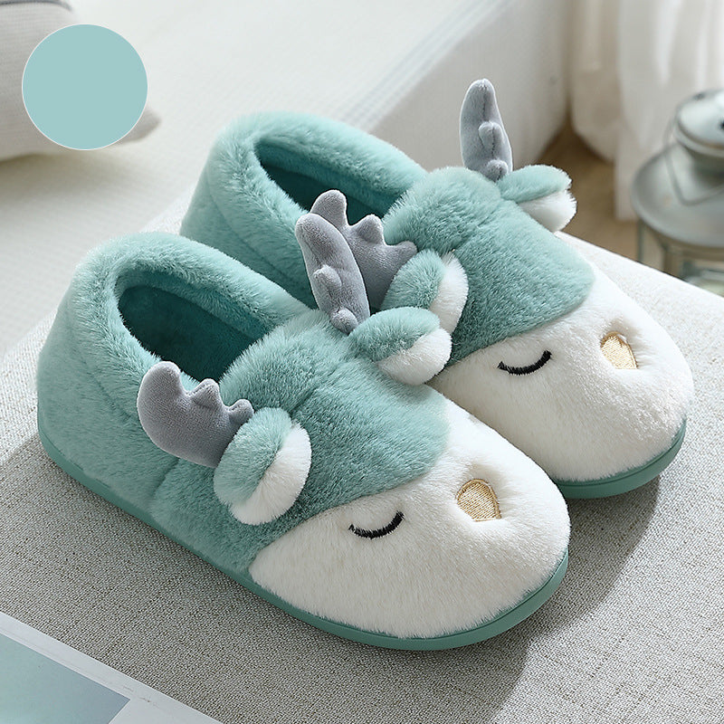 Plush Animal Home Slippers