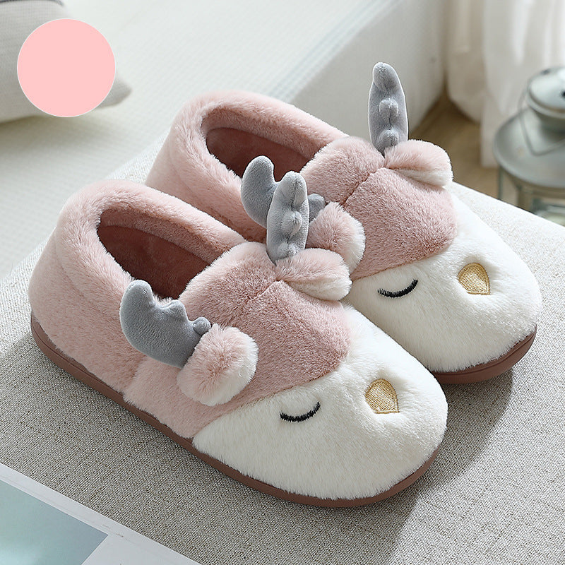 Plush Animal Home Slippers