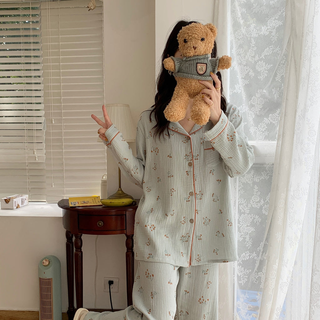 Women's Crepe Floral Pajamas