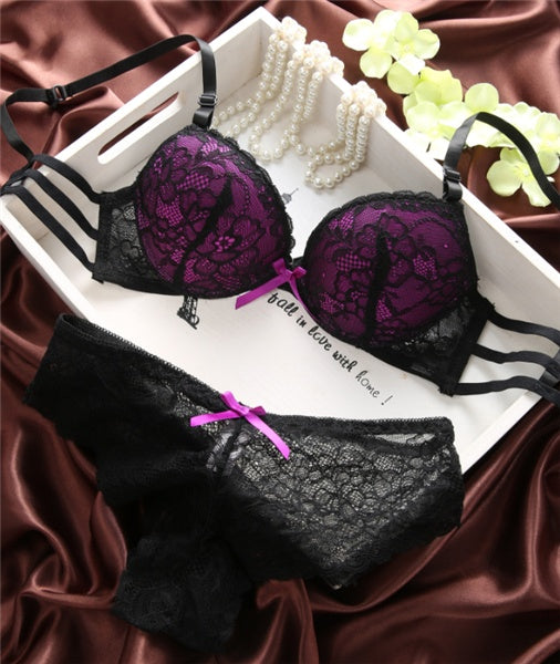 Lace Bra and Panties Set