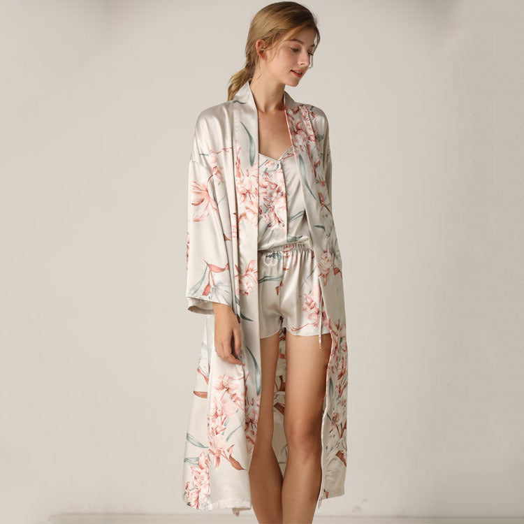 Soft Colours Floral Pajama Set