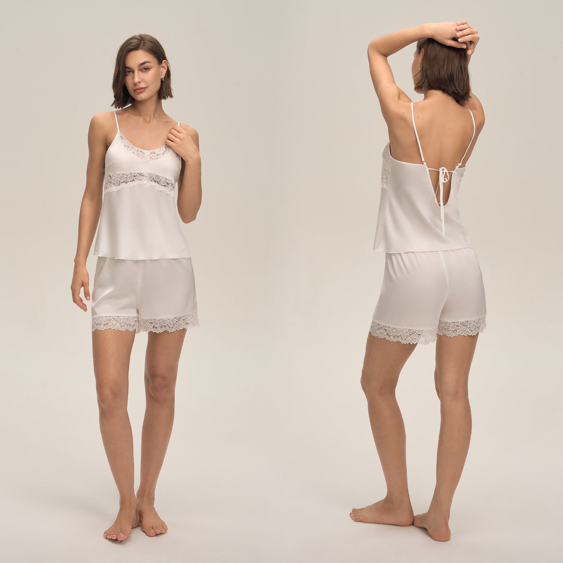 Two-Piece Shorts Pajama Loungewear Set