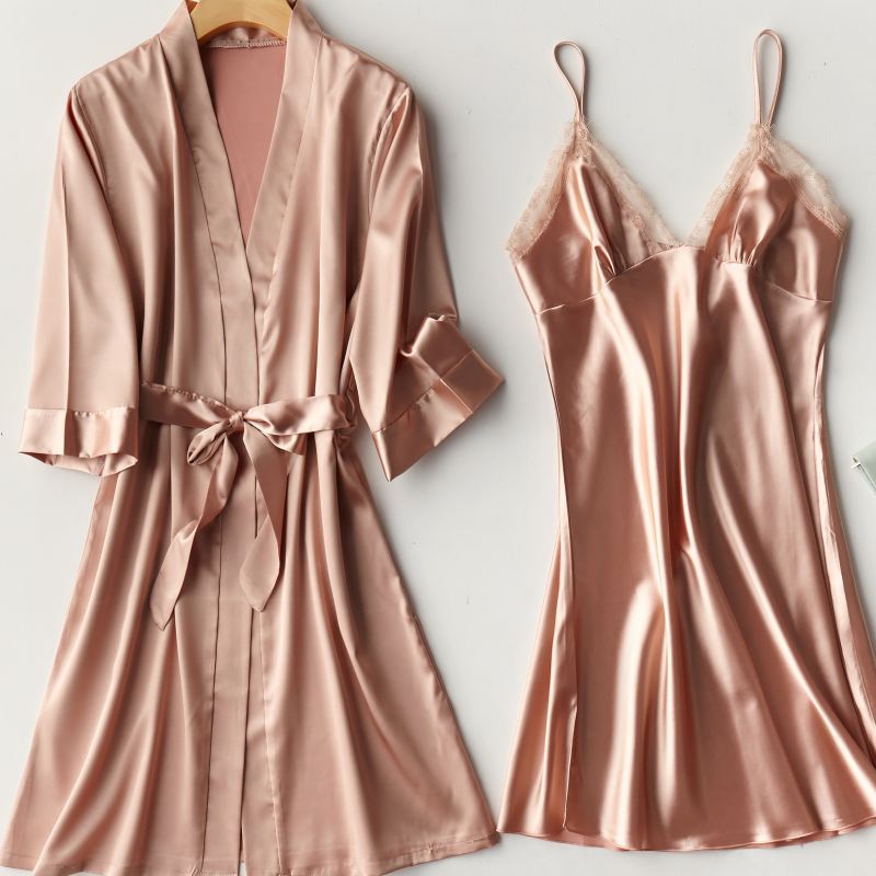 Two-piece Suspender Nightgown