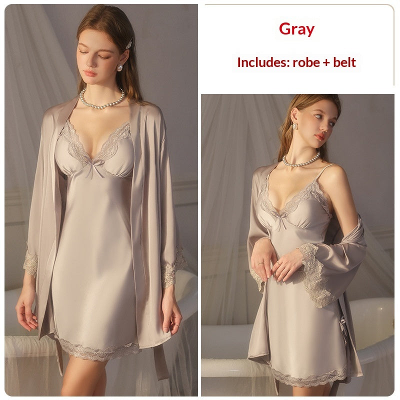 Satin Camisole Night Slip Dress