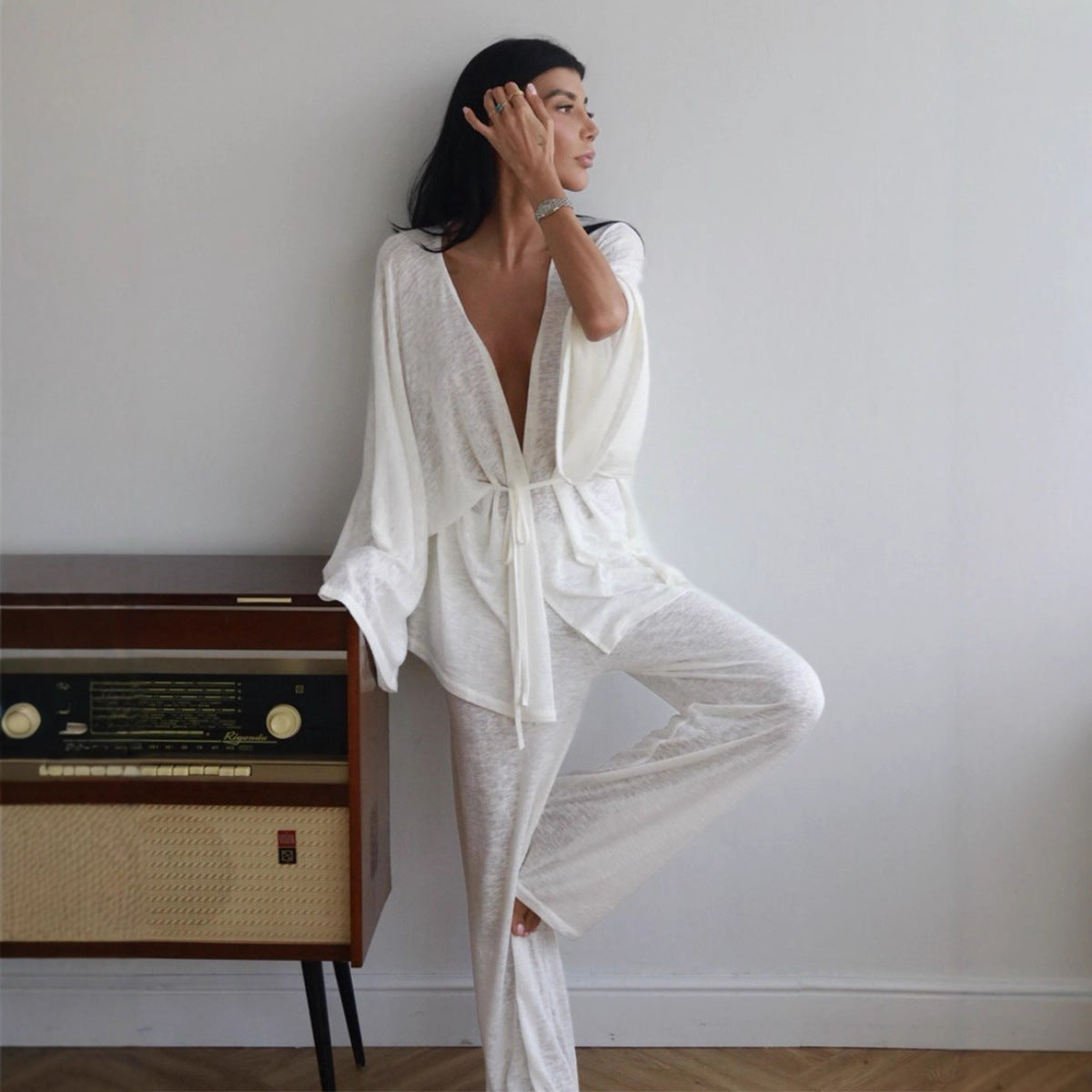 Laid-back Style Modal Pajama Set For Women