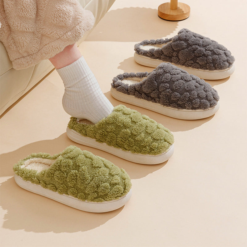Soft Plush Cozy Fluffy Fleece House Shoes