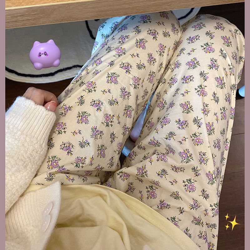 Cute Loose Printed Cartoon Pajama