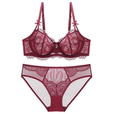 Very Breathable Lace Bra and Panties Set