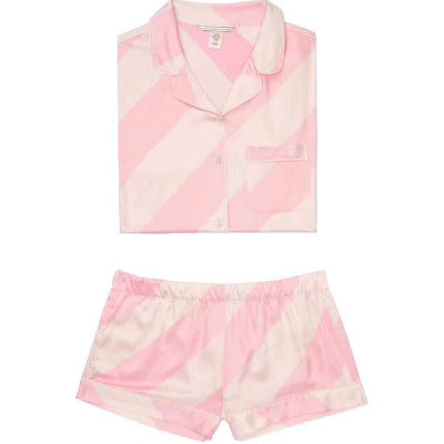 Stripe Satin Pajamas