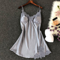 Satin Chiffon Silk Sling Sexy Thin Pajamas