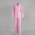 Gingham Cozy Long Sleeve Long Pants Comfort Pajama Set