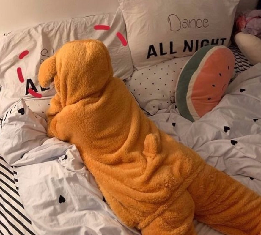 Flannel Coral Fleece Pajamas
