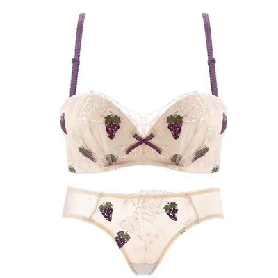 Japanese Cute Fruit Bra and Panties