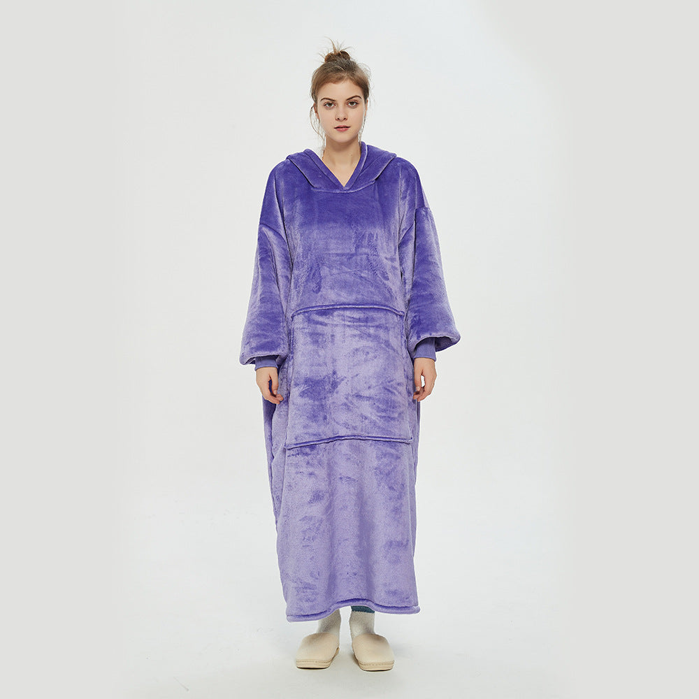 Women's Hooded Blanket Robe