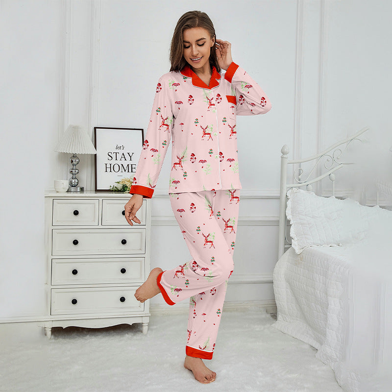 Long Sleeve Trousers Set Top
