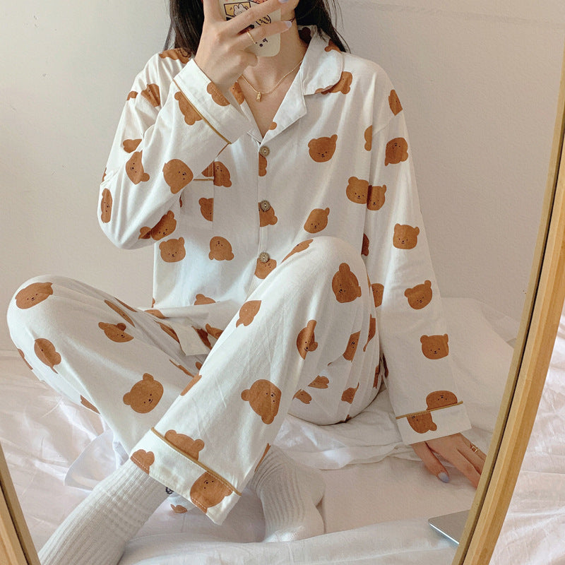 Comfy Long-sleeved Women's Pajamas