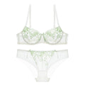 Women's Embroidered Bra and Panties