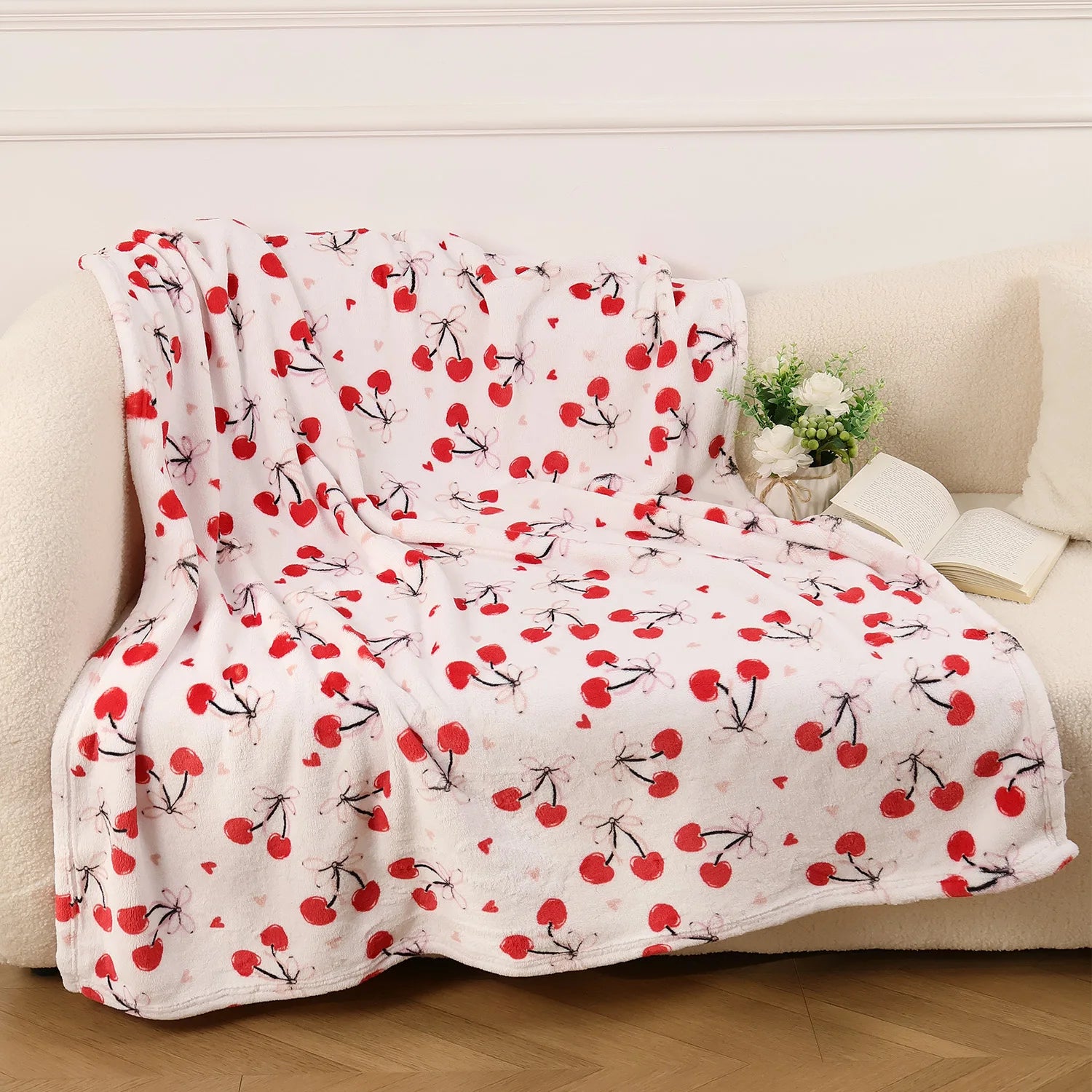Fuzzy Soft Cozy Flannel 43 x 59 Inch Blanket