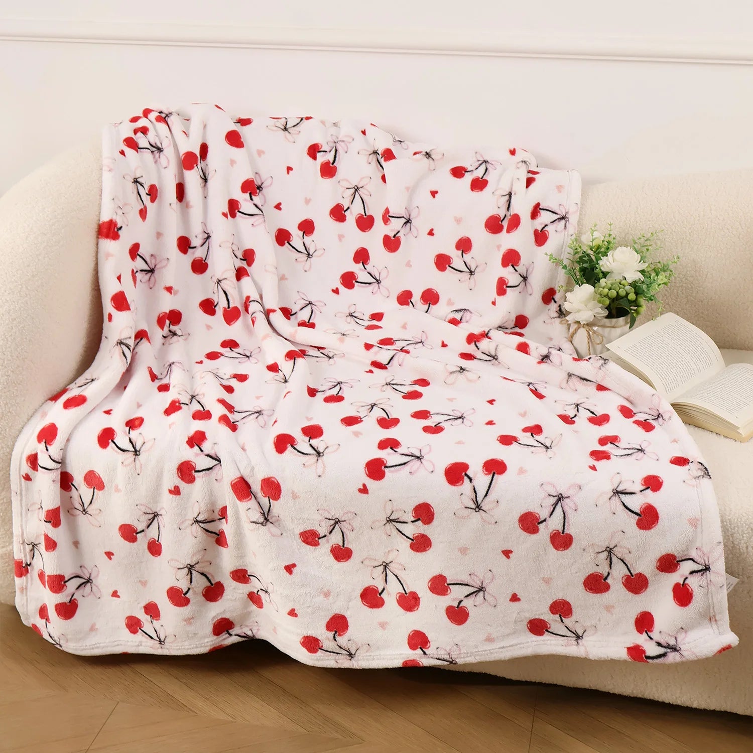 Fuzzy Soft Cozy Flannel 43 x 59 Inch Blanket
